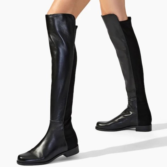 Stuart Weitzman 5050 Over-The-Knee Boots - Picture 1 of 6